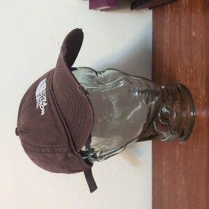 Chocolate Brown North Face Cap